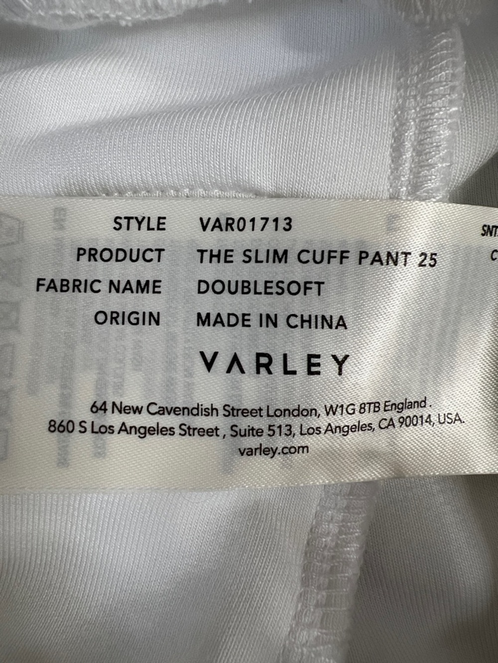 🐼🐓🐑🍦Varley’s Women's White Jogger Pants - - Picture 14 of 17